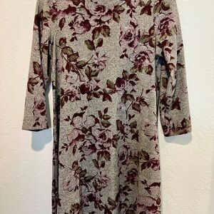 Floral Print Women's Dress